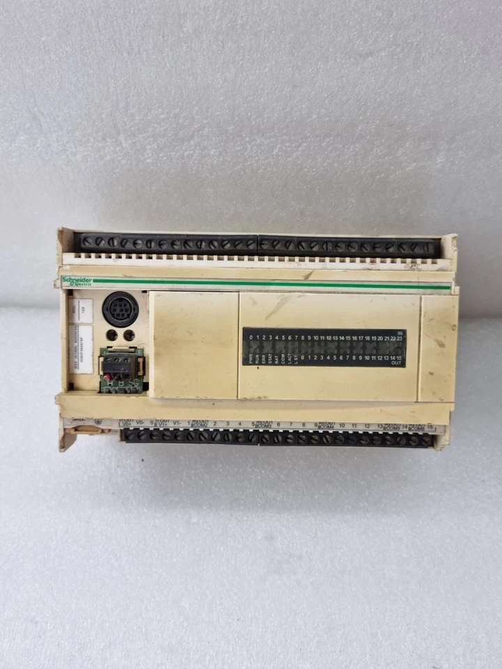 Used Working Schneider Electric Twido TWDLCDE40DRF PLC Compact Base Controller